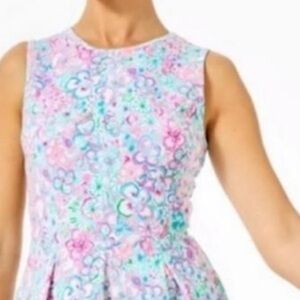 Lilly Pulitzer Kinsey Dress in Resort White Love Bug